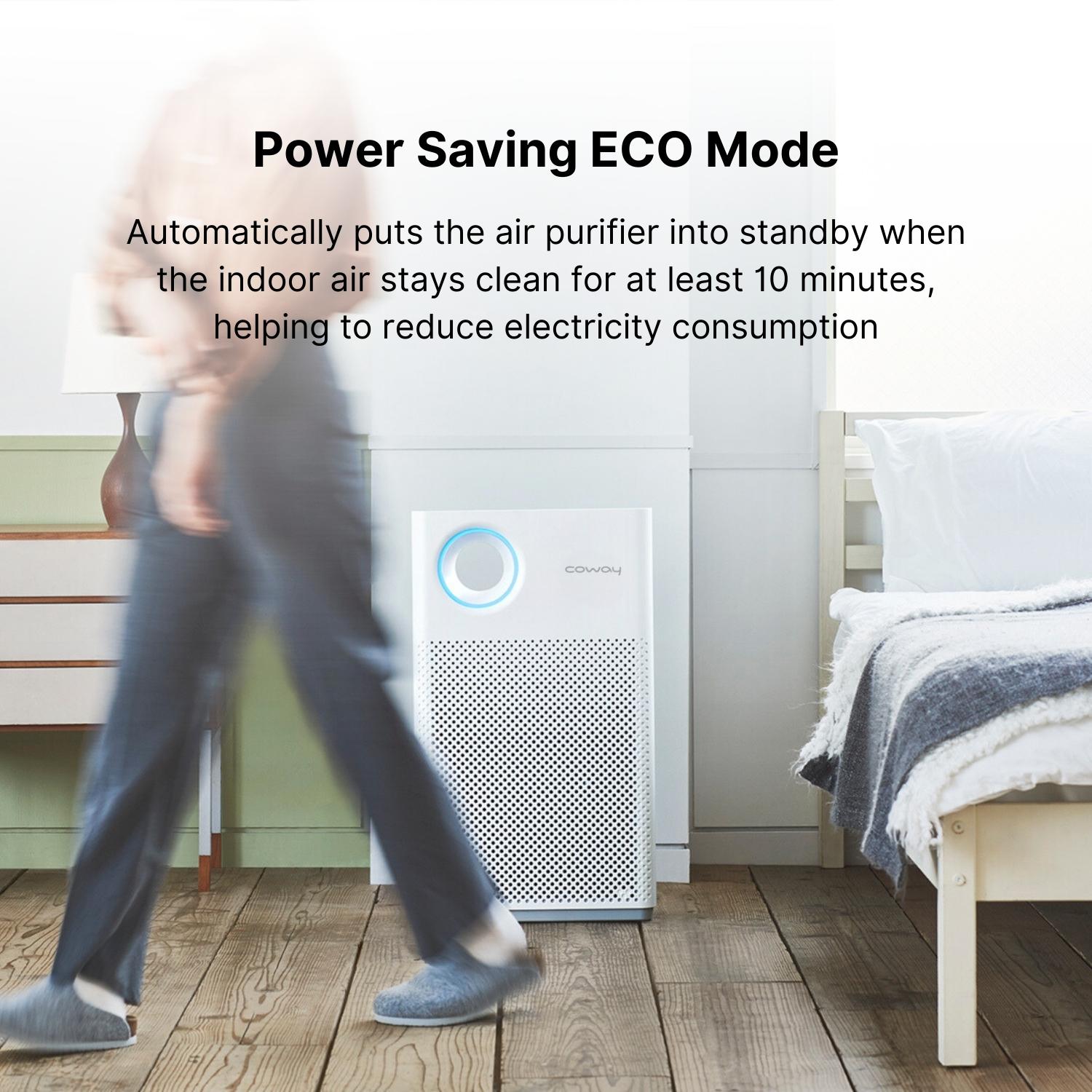 Coway air deals purifier eco mode