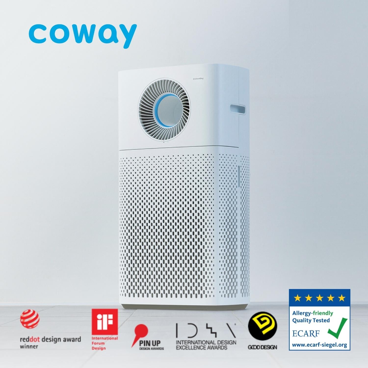 Coway 1516D Storm HEPA Air Purifier - Removes 99.9% Fine Dust